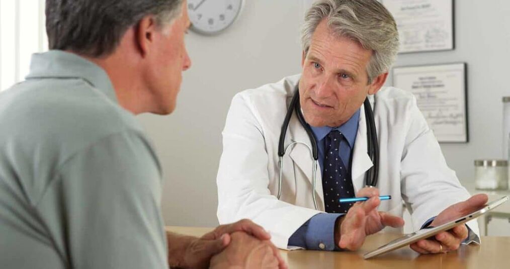Seeing a doctor for congestive prostatitis